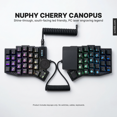 Nuphy Cherry Canopus Shinethrough WOB